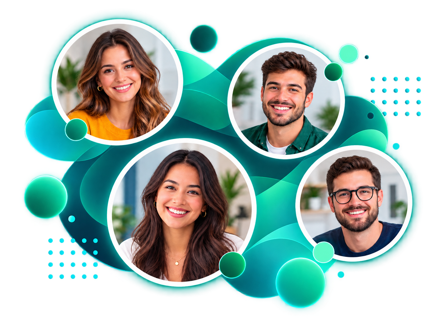 Usuarios conectados a las comunidades y chats de Zonaly